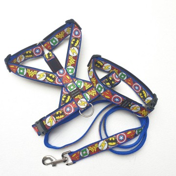 Kobalt band zwarte voering