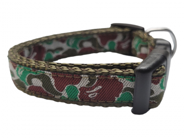 Legergroen puppybandje deluxe