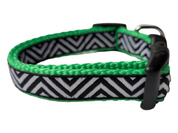 Neon groen puppybandje deluxe