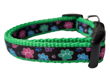 Neon groen puppybandje deluxe
