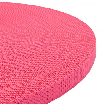 Neon roze band puppybandjes