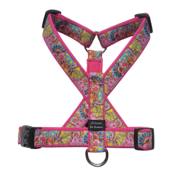 Fuchsia band fuchsia voering