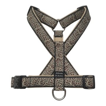 Zwart band karamel voering