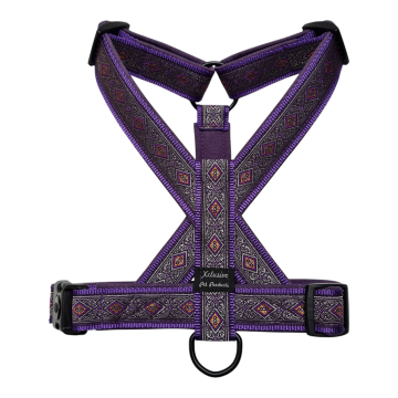 Paars band paars gemeleerde voering