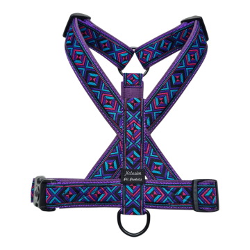 Paars band paars gemêleerde voering