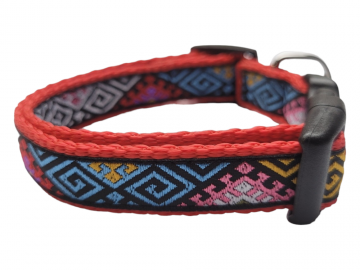 Rood puppybandje deluxe