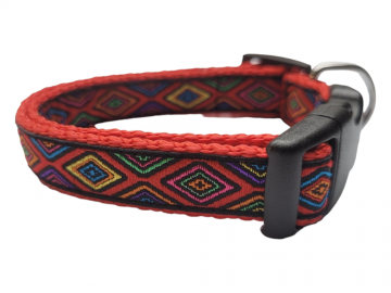 Rood puppybandje deluxe